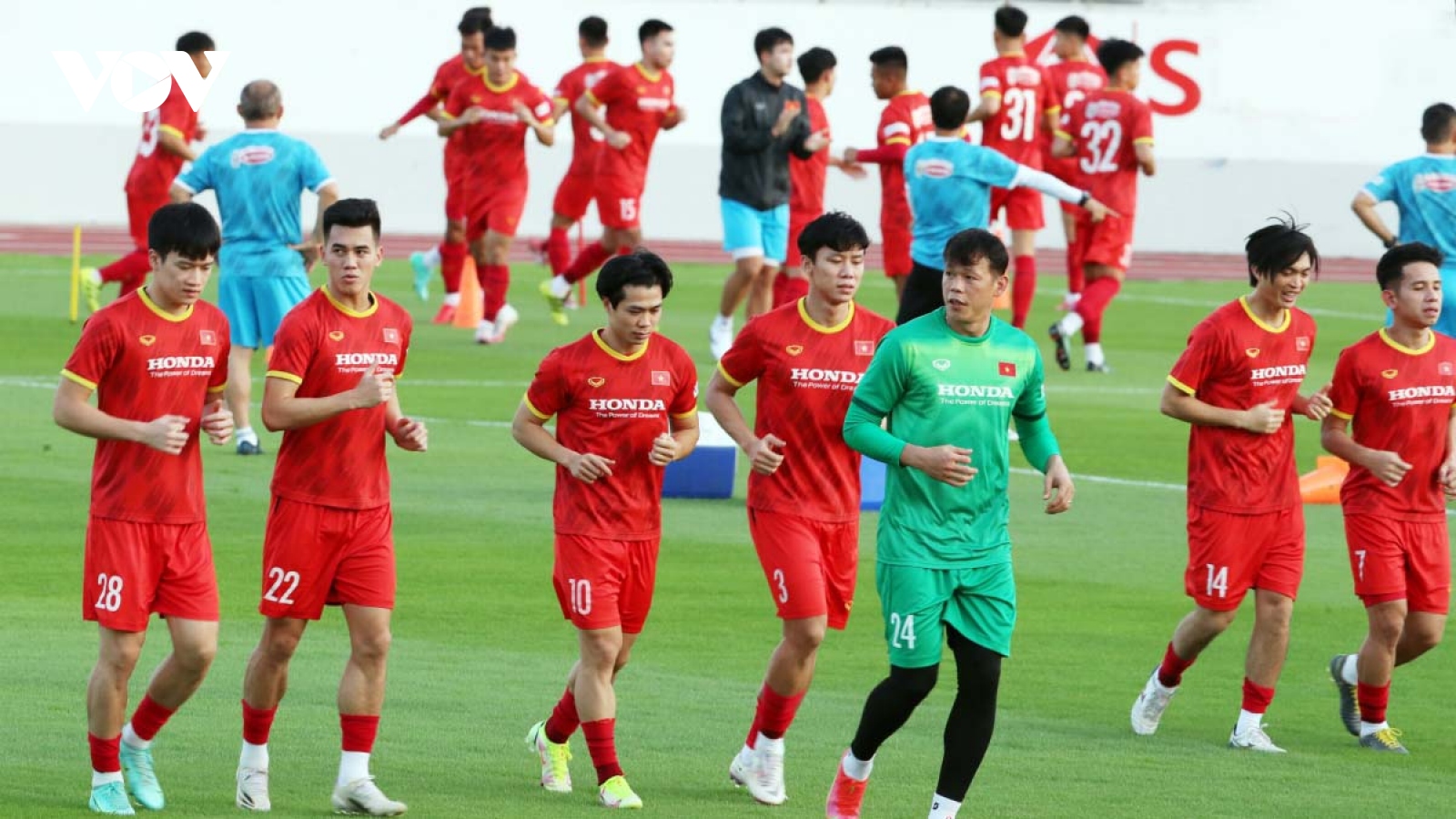 National squad train hard ahead of AFF Cup 2020